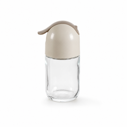 Coffee Color Glass Seasoning Jar