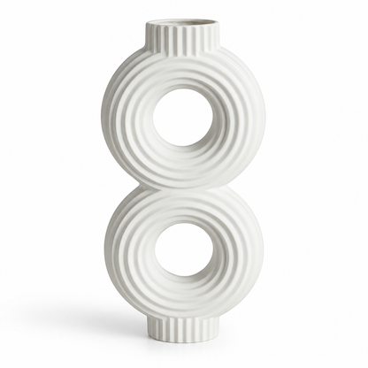 White Ceramic Vase