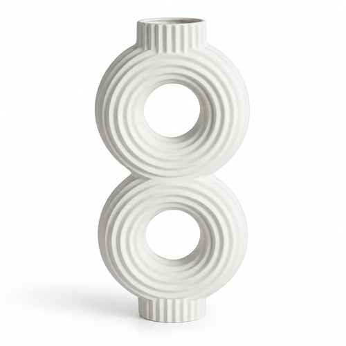 White Ceramic Vase